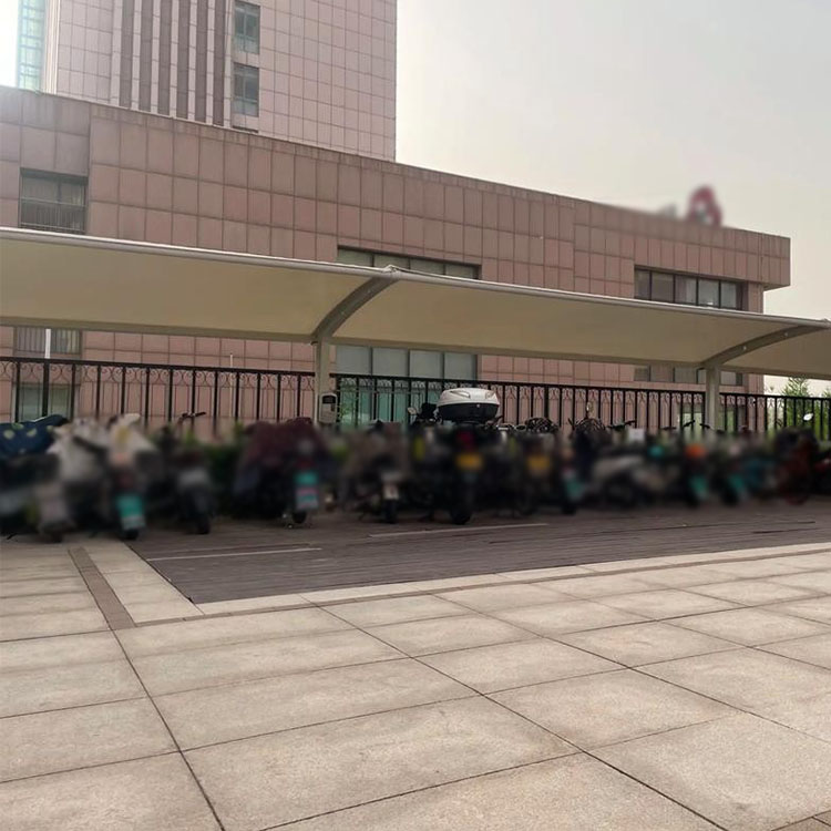 南靖县膜结构电动车棚